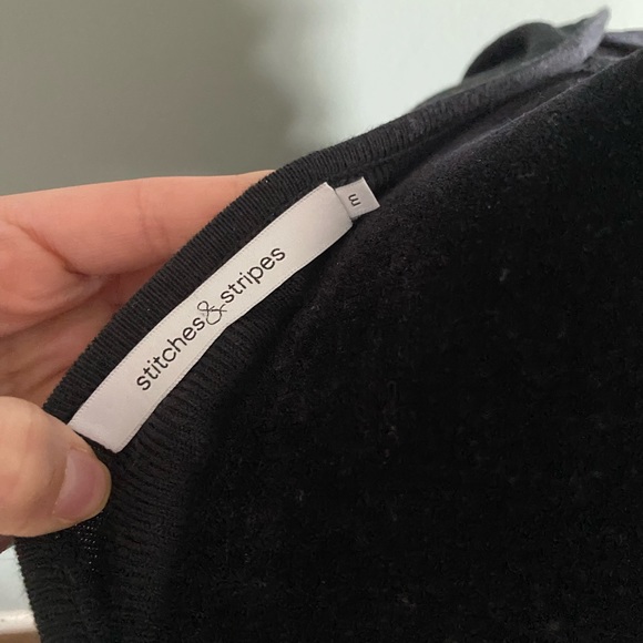 Stitches&Stripes Emmie Lace-Up Shoulder Cutout Pullover - Picture 10 of 14